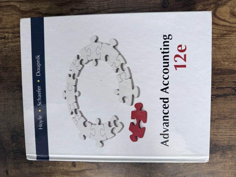 Advanced Accounting by Hoyle, Joe Ben; Doupnik, Timothy; Schaefer, Thomas