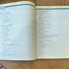 BJU Press Cultural Geography Textbook 4th Ed + Teacher Ed (Book B only) + Tests