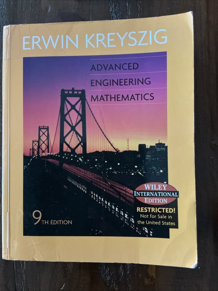 Advanced Engineering Mathematics by Erwin Kreyszig (Trade Paperback)