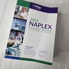 RxPrep’s 2022 Course Book for Pharmacist Licensure Exam Preparation – VERY GOOD