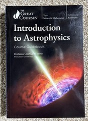 THE GREAT COURSES: Introduction to Astrophysics Lecture DVD Set + Guidebook
