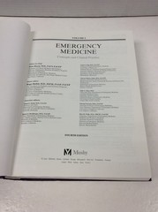 EMERGENCY MEDICINE: CONCEPTS & CLINICAL PRACTICE VOL 1-3 Rosen & Barkin HC 1998
