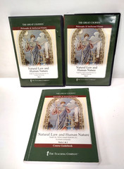Natural Law and Human Nature – The Great Courses – J. Koterski 4 DVDs and Book
