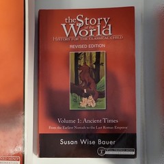 Story of the World Vol 1 Ancient Times Text & Activity Book Susan Wise Bauer Set