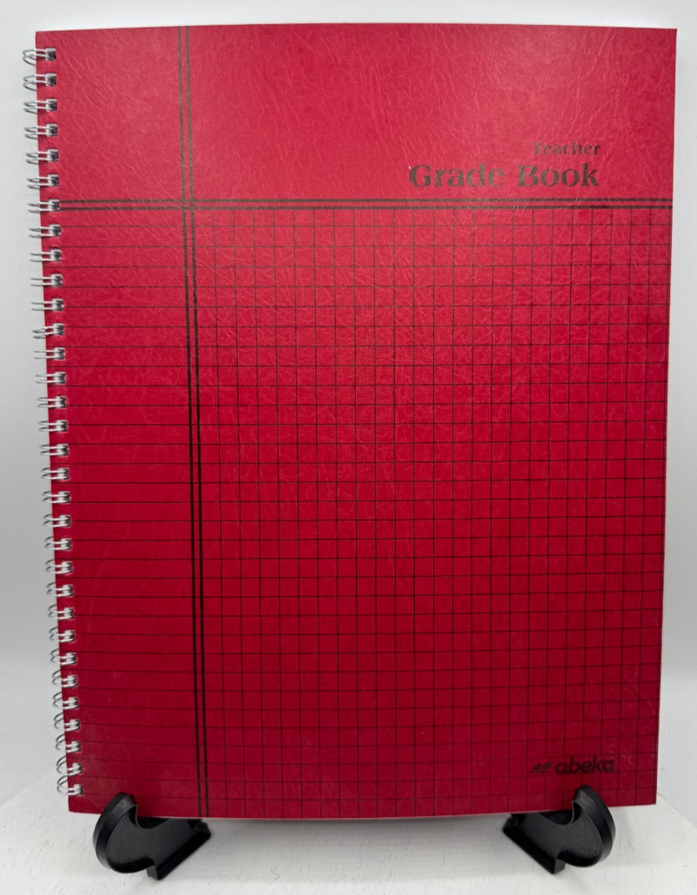 Abeka Teacher Grade Book Spiral Bound No Writing
