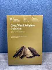Great World Religions : Buddhism by Malcolm David Eckel (2003, Hardcover / DVD)