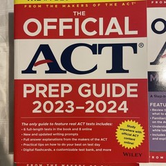 The Official ACT Prep Guide 2023-2024 Second Edition Lot of 5 Books