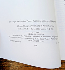 Addison-Wesley: The First Fifty Years, 1942-1992 Paperback 1993