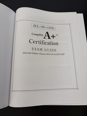 McGraw – CompTIA A+ Certification All-in-One Exam Guide, Eleventh Edition HC