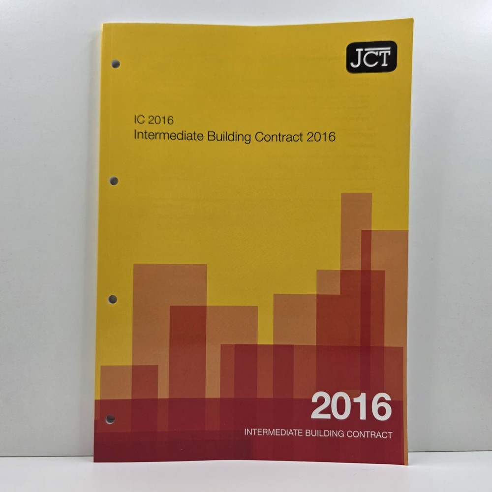JCT: Intermediate Building Contract 2016 (IC) (Paperback, 2016)