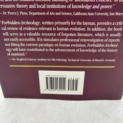 Forbidden Archeology Hidden History of Human Race by Cremo & Thompson, Hardback