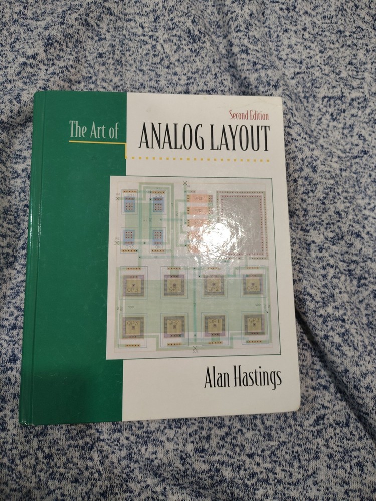 Art of Analog Layout by Alan Hastings (2005, Trade Paperback)