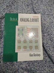 Art of Analog Layout by Alan Hastings (2005, Trade Paperback)