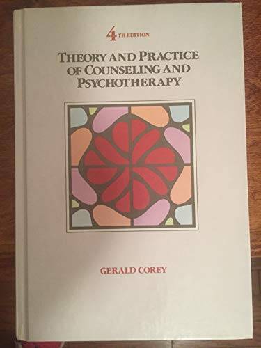 Theory and Practice of Counseling and Psychotherapy – Hardcover – GOOD