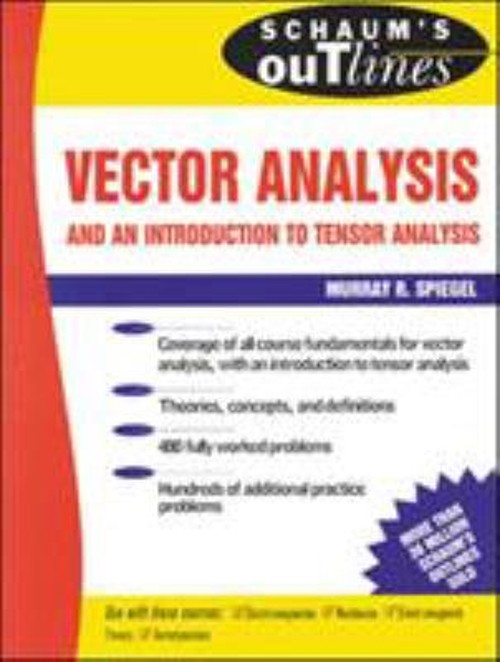 Schaum’s Outline of Vector Analysis Paperback Murray R. Spiegel