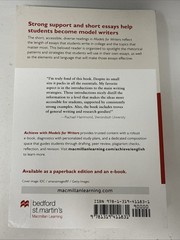Models for Writers: Short Essays for Comp.. 15th Ed. *Unused/ Mild Cover Wear