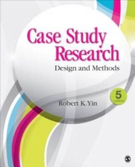 Case Study Research: Design and Methods (Applied Social Research Methods) – GOOD