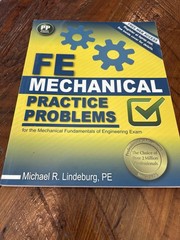 PPI FE Mechanical Practice Problems Comprehensive Practice for the FE Mechanic..