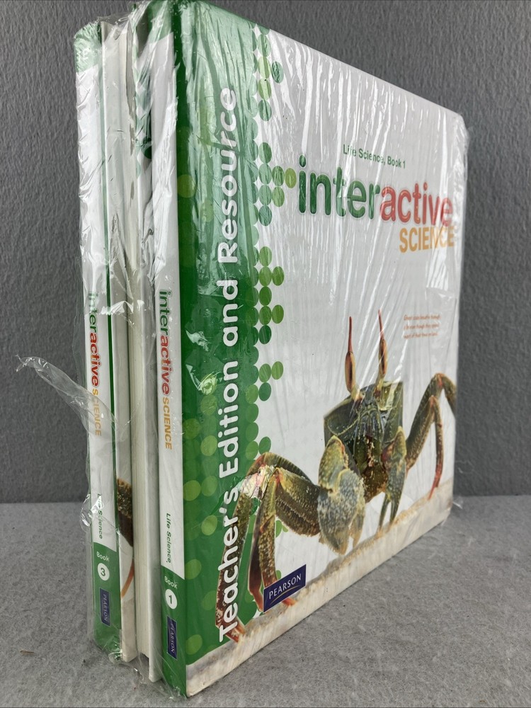 Interactive Science Life Science V 1-3 TEACHER’S EDITION and RESOURCE Pearson