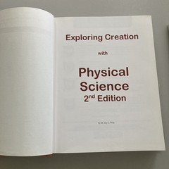 Apologia Exploring Creation Physical Science Text, Test and Solution Set, CDs