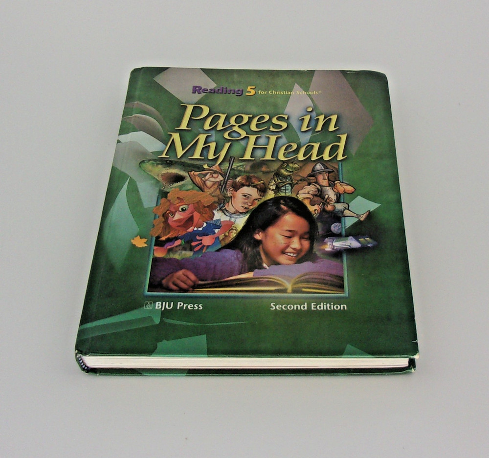BJU Press- Reading 5 for Christian Pages in My Head Second Edition-Hardcover