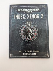 Warhammer 40k Index Xenos 2 Book Orks Tau Tyranids Genestealer Cult Rulebook OOP