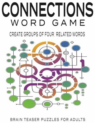 Connections Puzzle Book: – Paperback, by Publishing Reviresco – Very Good