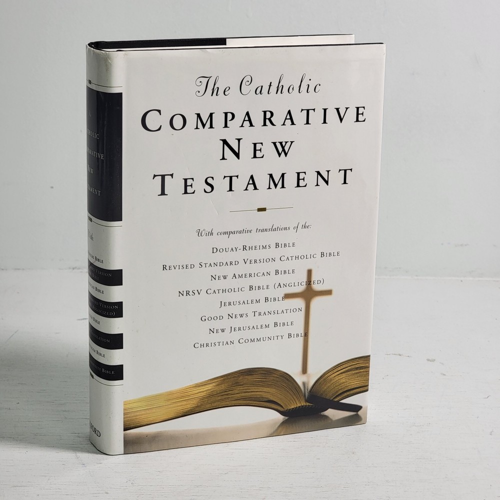 THE CATHOLIC COMPARATIVE NEW TESTAMENT By Oxford University Press Hardcover EUC