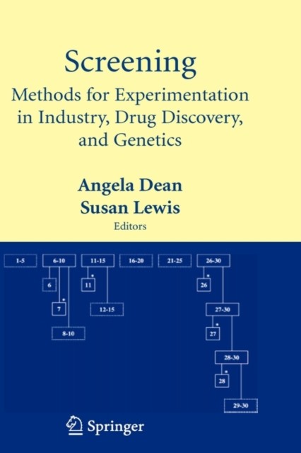 Dean – Screening Methods for Experimentation in Industry Drug Disco – X555z
