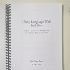 Using Language Well Book 3 Teacher Guide & Answer Key Spiral
