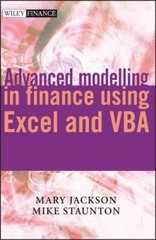 Advanced modelling in finance using Excel and VBA – Hardcover – GOOD