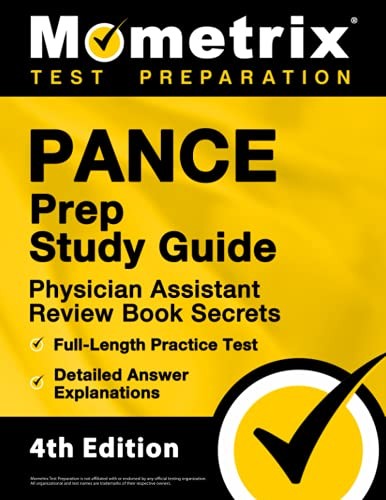PANCE PREP STUDY GUIDE: PHYSICIAN ASSISTANT REVIEW BOOK By Matthew Bowling *NEW*