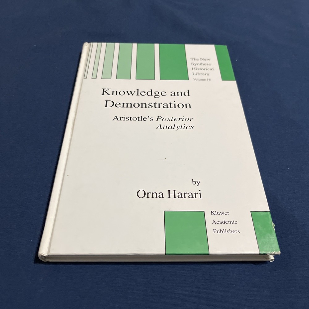 The New Synthese Historical Library: Knowledge and Demonstration :…