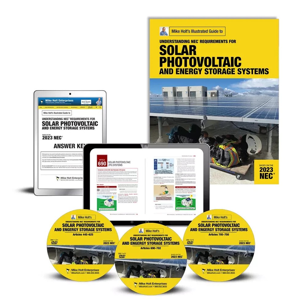 Mike Holt’s 2023 Solar PV DVD Program