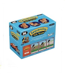 Super Duper Publications: Sequencing Verb Tenses Bundle (Set 1 and Set 2) Cards
