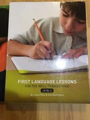 First Language Lessons For The Well Trained Mind Level 1 New Level 3 lesson used