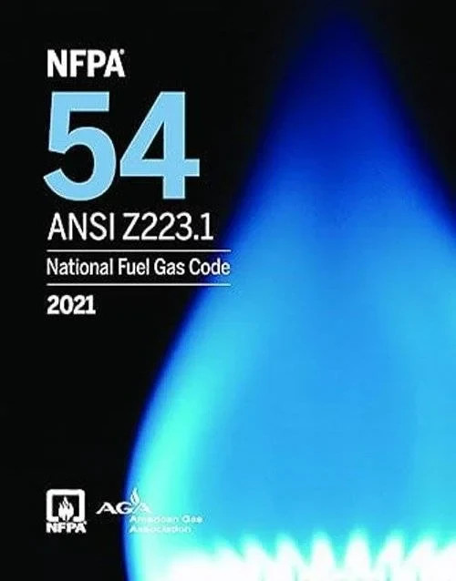 NFPA 54 ANSI Z223.1 National Fuel Gas Code 2021 Paperback