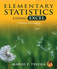 Elementary Statistics Using Excel Compact Disc Mario F. Triola