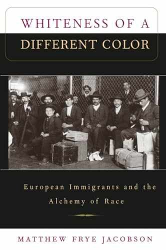Whiteness of a Different Color: European – Paperback, by Jacobson – Acceptable