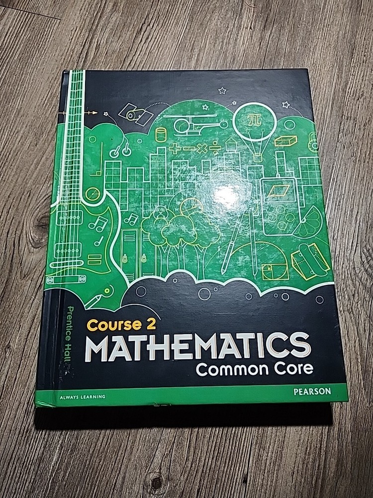 Middle Grade Math Common Core Course 2 Student Edition by Prentice-Hall Staff…