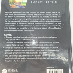 Environmental Chemistry: Eleventh Edition by Manahan, Stanley E.