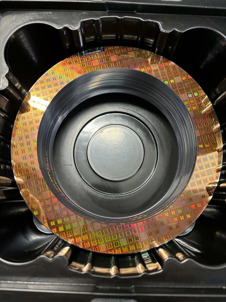 8″ Silicon Wafer Made In USA Decorative “Donut”