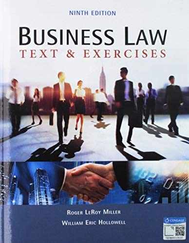 Bundle: Business Law: – Product Bundle, by Miller Roger LeRoy; – Acceptable n