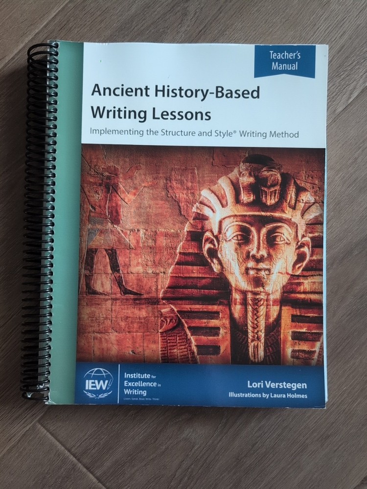 Ancient History-Based Writing Lessons [Teacher’s Manual] (Sixth Edition)