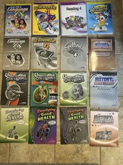 Abeka 4th Grade History, Science, Health, Math, Language Parent Textbooks & Keys