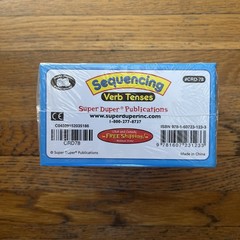 Super Duper Publications: Sequencing Verb Tenses Bundle (Set 1 and Set 2) Cards