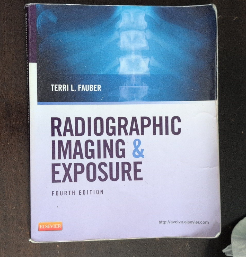 Terri L. Fauber Radiographic Imaging & Exposure 4th Ed Paperback Elsevier
