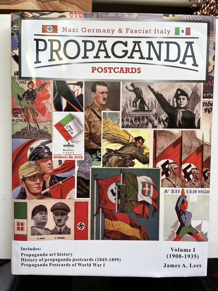 Nazi Germany & Fascist Italy Propaganda Postcards Art Book