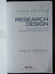 Research Design, 3rd Edition, Paperback, John W. Creswell (Free Shipping)