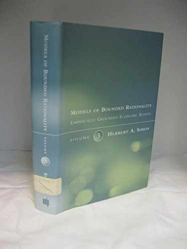 Models of Bounded Rationality, – Hardcover, by Simon Herbert A. – Very Good b